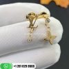 louis vuitton idylle blossom lv ear stud yellow gold and diamond