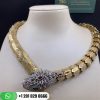 Bulgari Diamond Ruby Gold Serpenti Necklace