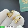Move Classique mini diamond hoop earrings for women 10050-YG