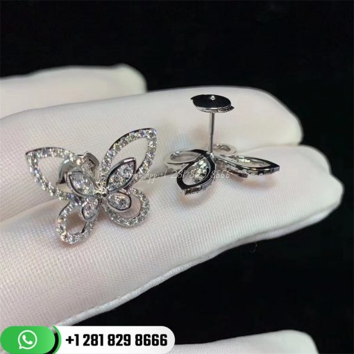 Graff Butterfly Silhouette Mini Earrings