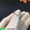 Tiffany Embrace® Band Ring in 18k Gold with 7 Diamonds