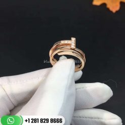 Tiffany T Diamond Square Wrap Ring in 18k Gold