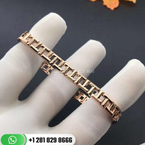 Tiffany T True Narrow Bracelet in 18k Gold Medium