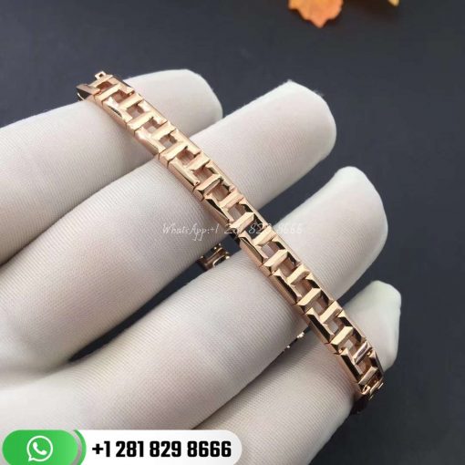 Tiffany T True Narrow Bracelet in 18k Gold Medium