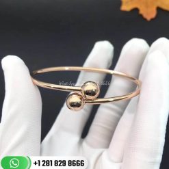 Tiffany Hardwear Ball Bypass Bracelet in 18k Gold Medium