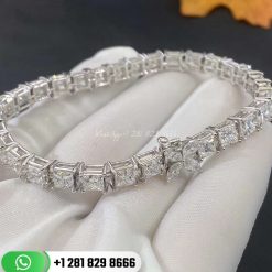 tiffany victoria® line bracelet with diamonds