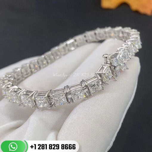 tiffany victoria® line bracelet with diamonds