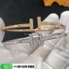 Tiffany t diamond wire bracelet in 18k white gold medium