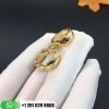 Chanel Coco Crush Ring Quilted Motif Small Version 18k Yellow Gold