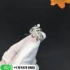 Chanel Plume De Chanel Ring 18k White Gold Whit Diamonds