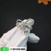 Chanel Ruban Ring - J4543 18k White Gold Whit Diamonds