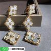 Buccellati Opera Drop Earrings 18k Yellow Gold & Mother-of-pearl