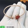 Happy Hearts Bangle Diamond & Red Stone @857482-5700