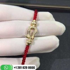 Force 10 Bracelet 18k Yellow Gold and Diamonds Medium Model