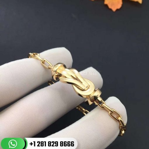 Fred Chance Infinie Bracelet 18k Yellow Gold Large Model -0B0095-6B0351