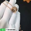 REF . 353795 B.zero1 Design Legend necklace with pendant, both in 18 kt rose gold.