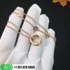 REF . 353795 B.zero1 Design Legend necklace with pendant, both in 18 kt rose gold.
