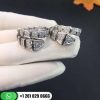 REF . 345209 Serpenti one-coil ring in 18 kt white gold, set with full pavé diamonds.