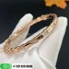 Bvlgari Serpenti 18k Rose Gold Bracelet Set with Demi Pavé Diamonds 355043