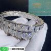 Bvlgari Serpenti One-coil Bracelet in 18k White Gold Set with Full Pavé Diamonds - 345201