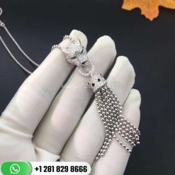 PanthÈre De Cartier Necklace White Gold Diamonds 14.5mm - N7424212