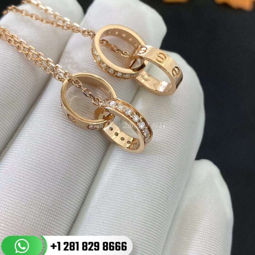 Cartier Cartier Love Necklace Diamonds -B7013900