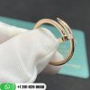 Cartie Juste Un Clou Ring SM Pink Gold -B4225800