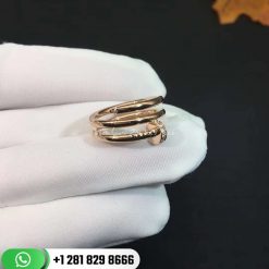 Cartie Juste Un Clou Ring 18K Gold Diamonds -B4210800