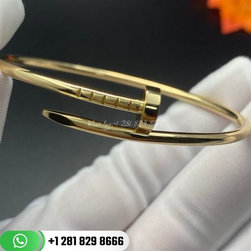 cartier juste un clou bracelet sm yellow gold b6062617