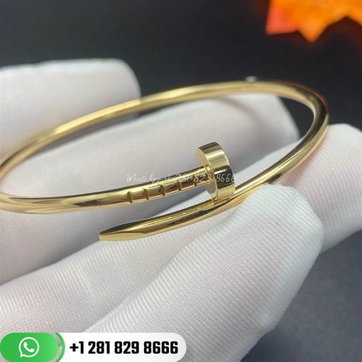 cartier juste un clou bracelet sm yellow gold b6062617