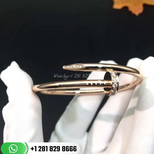 Cartier Juste Un Clou Bracelet Pink Gold Diamonds - B6048517