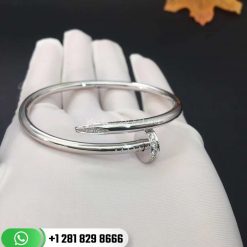 Cartier juste un clou bracelet white gold diamonds b6048717 (6)