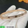 Cartier Love Bracelet Small Model PavÉ Pink Gold Diamonds -N6710717