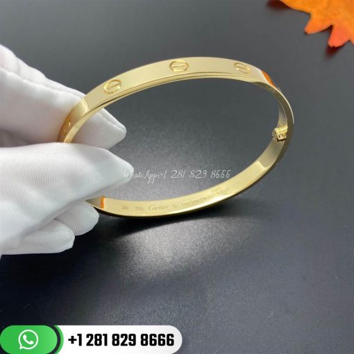 cartier love bracelet yellow gold b6035517