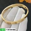 cartier love bracelet yellow gold b6035517