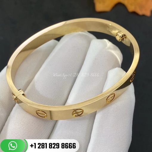 cartier love bracelet yellow gold b6035517