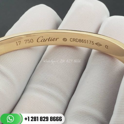 CARTIER LOVE BRACELET YELLOW GOLD B6035517