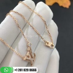 louis vuitton idylle blossom lv pendant 18k gold and diamond