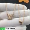 louis vuitton idylle blossom lv pendant 18k gold and diamond