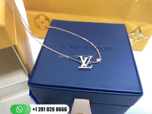 louis vuitton idylle blossom lv pendant 18k gold and diamond