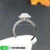 Belle by Harry Winston™ Round Brilliant Diamond Micropavé Engagement Ring