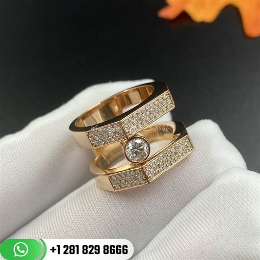 Move Pei Pavé Diamond Ring 6786