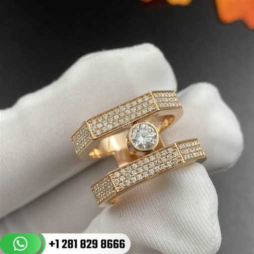 Move Pei Pavé Diamond Ring 6786