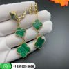 VCARO2AG00 Created in 2006 by Van Cleef & Arpels, the Magic Alhambra® jewelry creations gather different-sized Alhambra motifs, coming together in a joyful dance. Inspired by the clover leaf, their asymmetric designs feature different associations of materials.