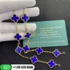 Van Cleef & Arpels Vintage Alhambra Necklace 10 Motifs Agat- VCARP34800