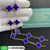 Van Cleef & Arpels Vintage Alhambra Necklace 10 Motifs Agat- VCARP34800