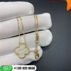 van cleef & arpels vintage alhambra pendant mother-of-pearl 15mm