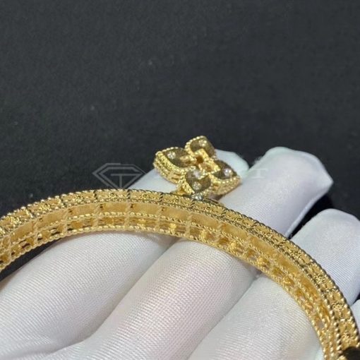 Roberto Coin Venetian Princess Diamond Bangle Bracelet