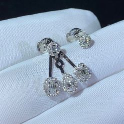 Messika My Twin Trio Earrings Diamond White Gold