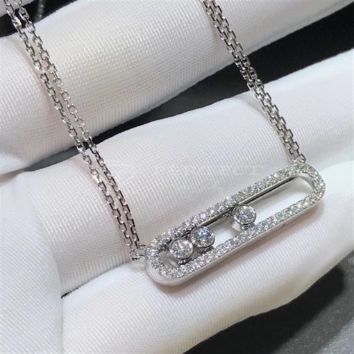 Messika Move Pavé Diamond Necklace 3994